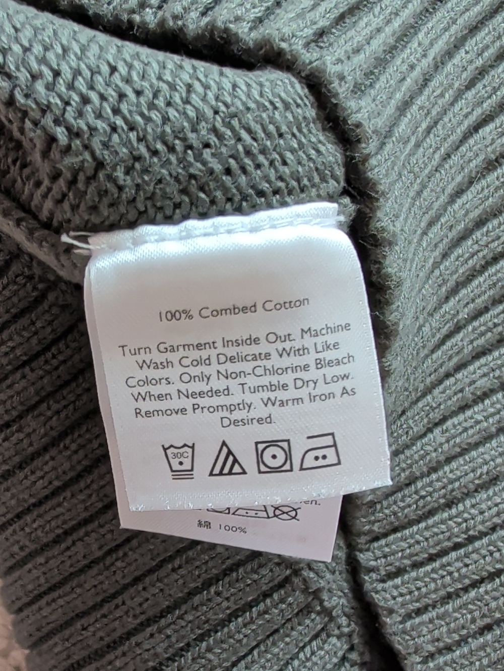 Eddie Bauer Classic Crew Solid Sweater Size S - Picture 5 of 6